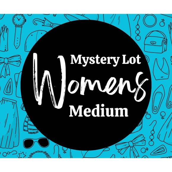 Various Dresses & Skirts - Lot 4 Womens Dresses Medium Mystery Bundle Mixed Styles Assorted